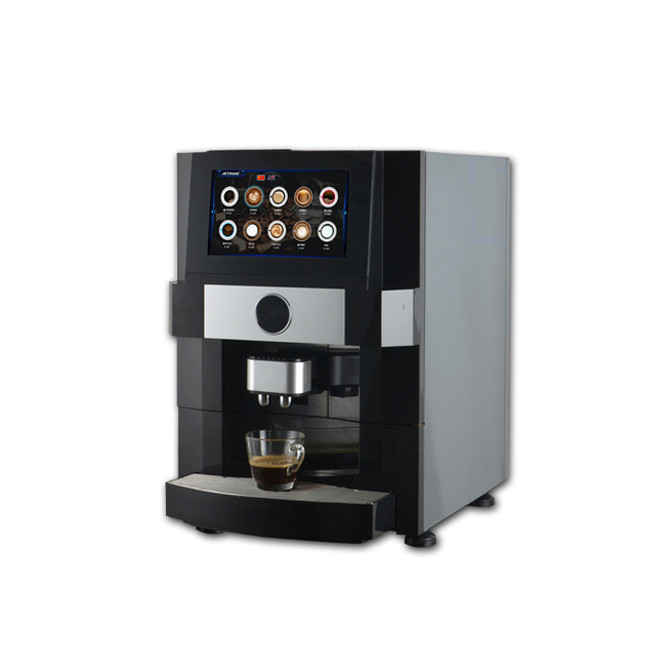 último caso de la compañía sobre Pantalla de VISUALIZACIÓN modificada para requisitos particulares de TFT LCD de 7 pulgadas para la máquina del café