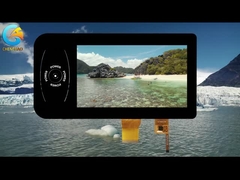 1000 cd/m2 Modulo de visualización LCD de 7 pulgadas de alto brillo para electrodomésticos