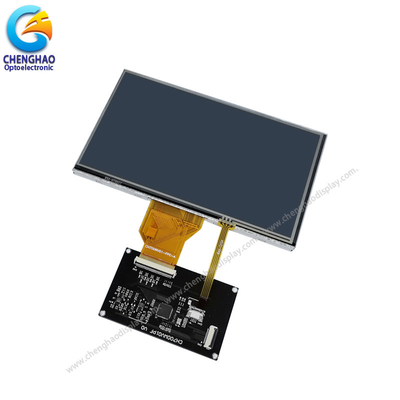 800*480 Wvga Small LCD Touch Screen Display 7 Inch 50pin For Medical Equipment