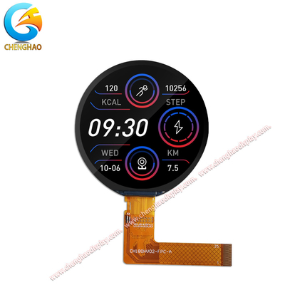 1.8'' Round TFT LCD Display With ST 77916 Driver IC Ultra-wide Temperature