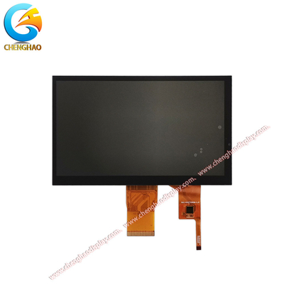 7-Inch IPS TFT LCD Display Module 1024x600 I2C Touch Interface 500 Cd/m2 Backlight