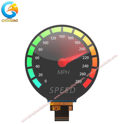 4 Inch Circular Lcd Display Module 720x720 Dots IPS TFT With 40 Pins FPC