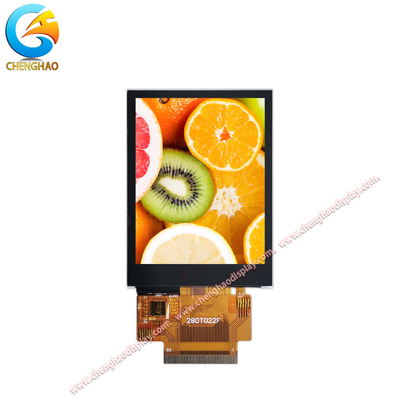 Compact 2.8 Inch Capacitive Touchscreen Normally Black TFT LCD Display for Versatile Applications
