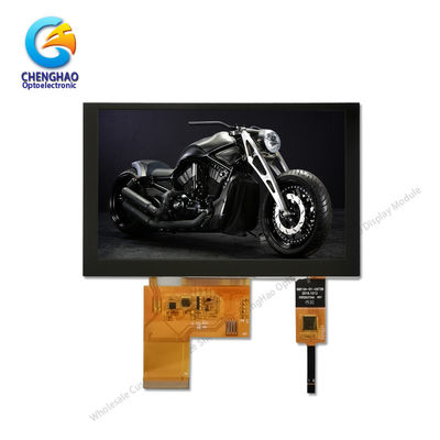 5in Industrial LCD Touch Screen Halogen Free IPS Tft Display Module