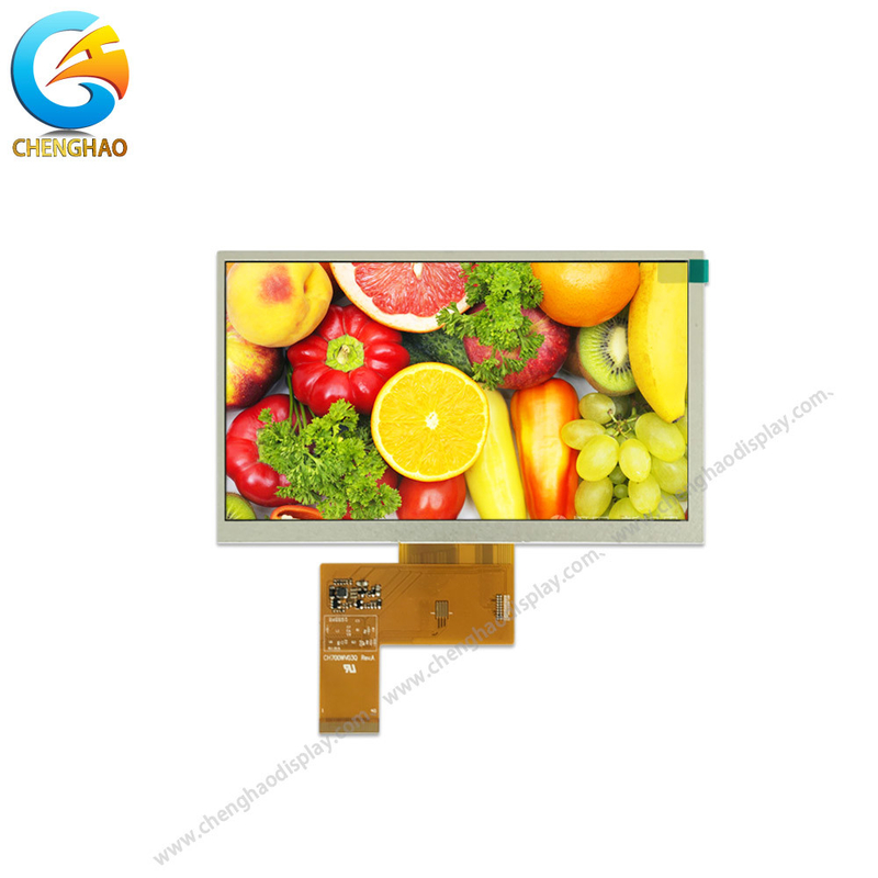 800x480 Resolution 7 Inch TFT LCD Display 24bit Parallel RGB Interface