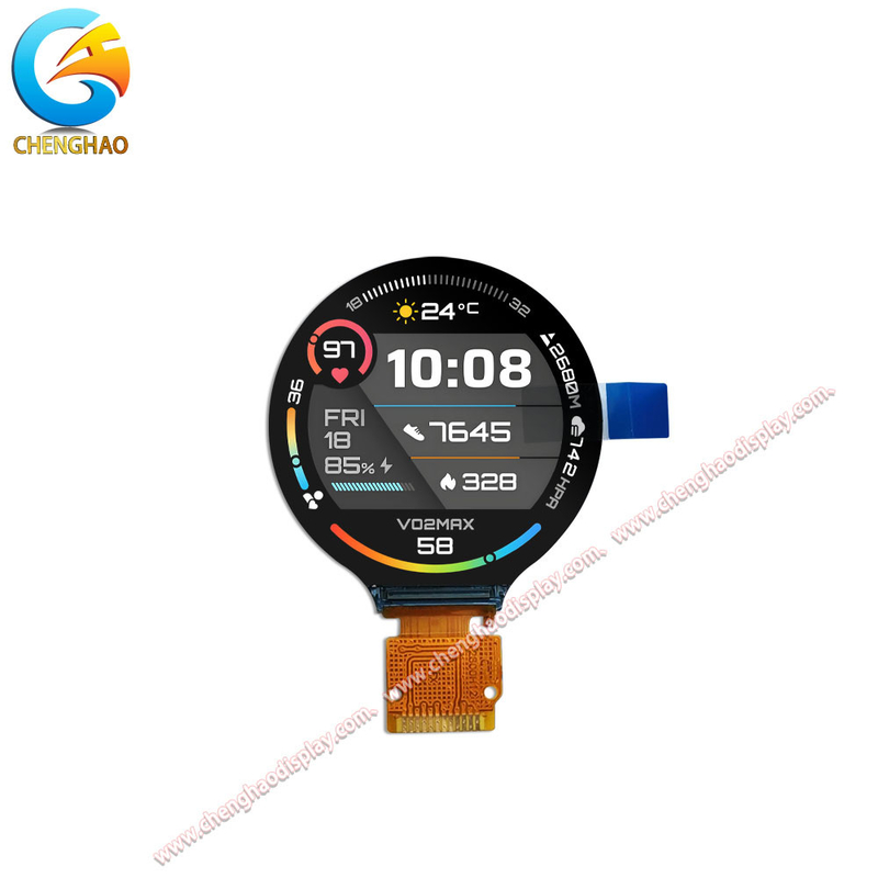 240*240 Circular IPS LCD Display Rohs Compliant 1.3 Inch Small TFT Screen