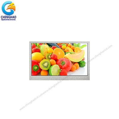 Display LCD TFT de 4.3' de OEM 480x272 Resolución Modulo de pantalla LCD de baja potencia
