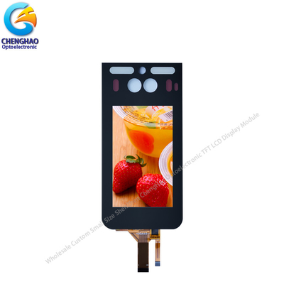Pantalla táctil de LCD pequeña de 4.3 pulgadas WVGA en todas las direcciones
