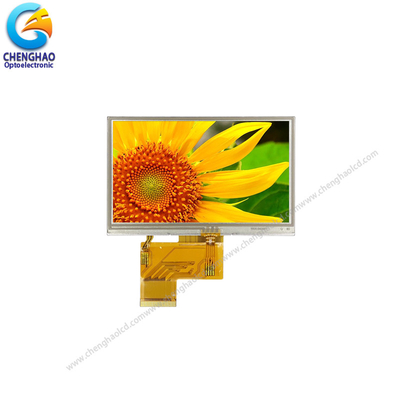 4Pantalla LCD a color de.3 pulgadas 480x272 40Pin Pequeña pantalla LCD táctil