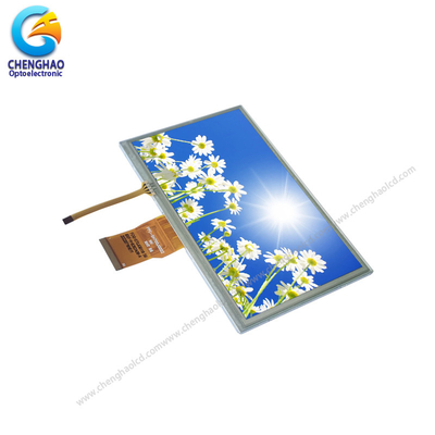 1024x600 HD Tft Lcd 7.0 pulgadas 24 bits RGB 50pin Pequeña pantalla LCD táctil
