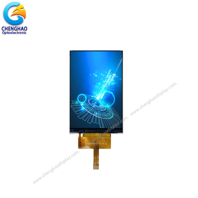 100 pulgada Hvga 320*480 de la exhibición 3,5 de TFT LCD del brillo de la altura de los liendres