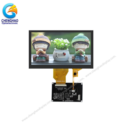 Módulo capacitivo de la pantalla táctil 50pin 7inch 800x480 Wvga de TFT LCD del grado médico