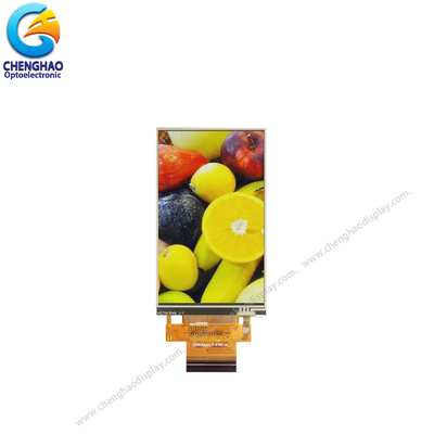 Pantalla LCD de 4,3 resoluciones IPS de la pulgada 480*800 con el panel táctil resistente