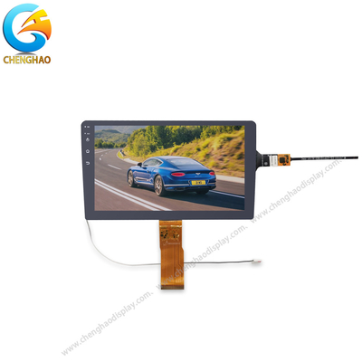 9 exhibición de la pantalla de monitor del coche de la pulgada 60pin LVDS 1280*720dots TFT LCD