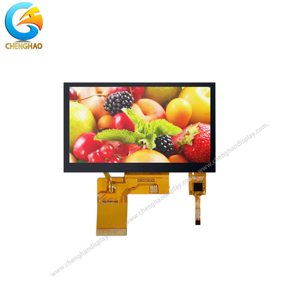 Módulo LCD pequeño de 40 pines CTP 4,3 pulgadas TFT