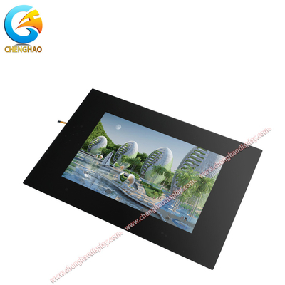Pantalla táctil capacitiva IPS TFT LCD de 10,1 pulgadas para entornos de temperatura amplia