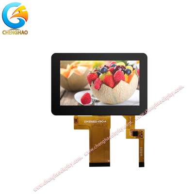 4,3 la pantalla táctil de la pulgada 480x272 TFT LCD 24 mordió el interfaz paralelo del RGB