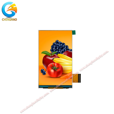pixeles minúsculos de la pantalla LCD 480x854 de 4,5 pulgadas 80/80/80/80 ángulo de visión