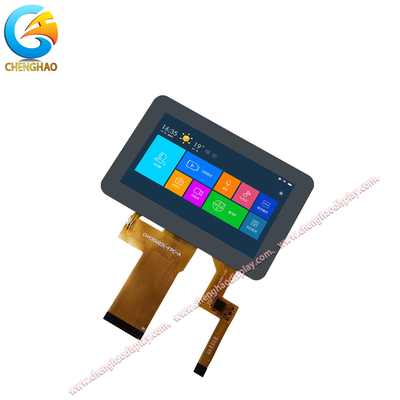24 mordió el RGB paralelo 4,3 exhibición de los pixeles 50pin TFT LCD de la exhibición 480x272 del LCD de la pulgada