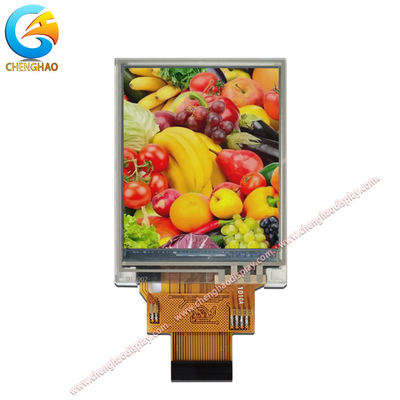 Pantalla táctil LCD de luminancia personalizada 200~2000 Cd/m2 1,8 pulgadas 128x160 píxeles