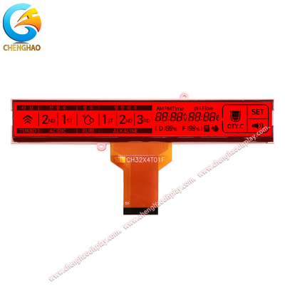Voltaje de funcionamiento monocromático de la exhibición 4.8V de Transflective TN LCD con el contraluz rojo