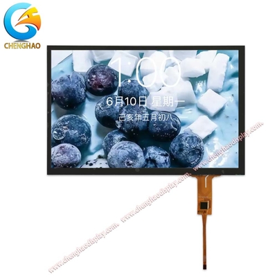 10.1 pulgadas Tft LCD capacitiva pantalla táctil 40 pines conector FPC