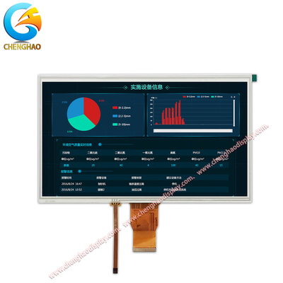 Pantalla táctil a todo color módulo LCD Tft HDMI Interfaz 50000h Tiempo de vida 10.1 pulgadas
