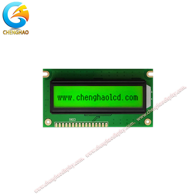 16x2 Iic/I2c Interfaz en serie Pantalla LCD alfanumérica con luz de fondo verde