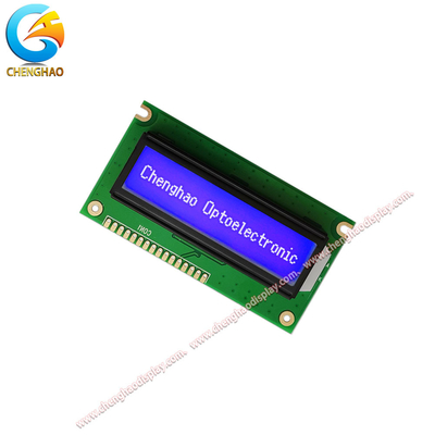 16x2 Modulo de LCD personalizado 1602 Caracter Serial Luz de fondo azul