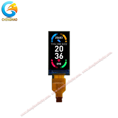 0.96 pulgadas IPS TFT pantalla LCD 80x160 Resolución con 11 pin FPC