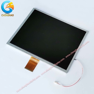 Display personalizado de 10,4 pulgadas 60 pines FPC 800 * 480 píxeles con interfaz RGB