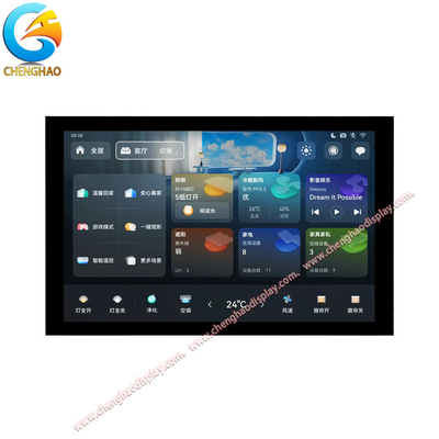 800x1280 Resolución 10.1 pulgadas Panel TFT LCD con tipo de panel táctil capacitivo y dirección de visualización libre IPS
