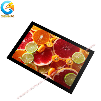Pantalla de visualización IPS LCD de alta sensibilidad con pantalla táctil resistiva capacitiva de 10,1 pulgadas a todo color