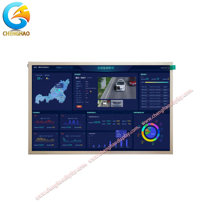 Display de módulo LCD de alto brillo 1280x800 1000cd/m2 Luminancia adecuada para altas temperaturas