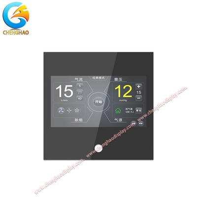 7 pulgadas Modulo de pantalla LCD personalizado 1024x600 80/80/80/80 Dirección de visualización libre