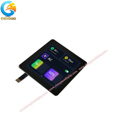 Pantalla táctil LCD All In Black de 4 pulgadas 480x480 con interfaz MIPI