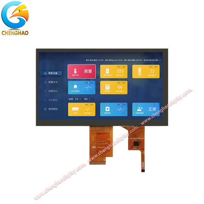 Display LCD táctil de 7 pulgadas 1024 * 600 para -20 ~ + 70 ° C