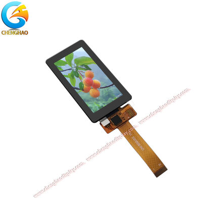 1.9 pulgadas 170x320 IPS TFT LCD Modulo de pantalla táctil capacitiva de 8 bits SPI 400 cd/m2 Impermeable