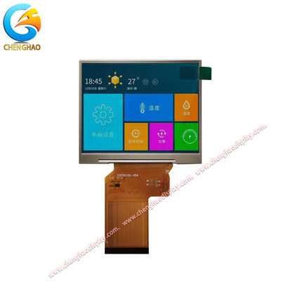 3.5 pulgadas IPS TFT LCD Modulo de visualización 640x480 SPI Alto brillo para HMI industrial