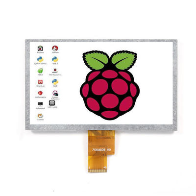 Interfaz MIPI de 7 pulgadas Monitores de pantalla LCD industriales Normalmente negro