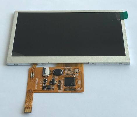 105.5mm Transmisor IPS 4.3 pulgadas TFT pantalla LCD Interfaz SPI