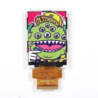 2.8 pulgadas 240X320 SPI RGB TFT pantalla LCD 300nits ángulo TN