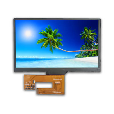 7 pulgadas IPS LVDS pequeña pantalla táctil LCD 1024x600 luz de fondo LED blanca