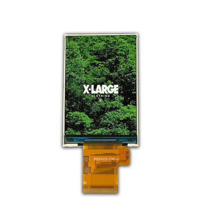 3.5 pulgadas MCU 320x480 Pequeña pantalla táctil LCD TN Transmisor