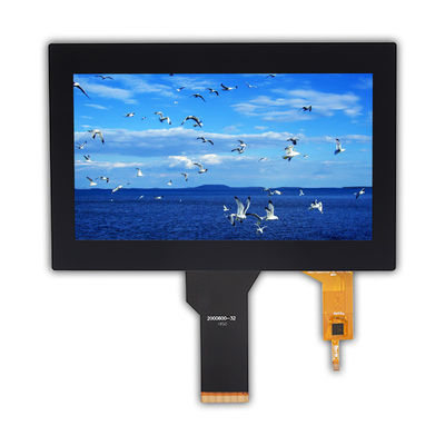 ISO9001 200cd/M2 TFT pantalla LCD táctil tipo CTP I2C G+G