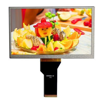 800x480 Puntos de matriz TFT Monitor LCD 12 horas 24 bits RGB 250nits