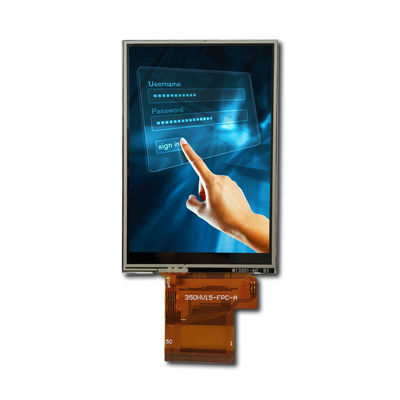 SPI MCU Modulo de visualización LCD industrial de 3.5 pulgadas con unidad IC HX8357D