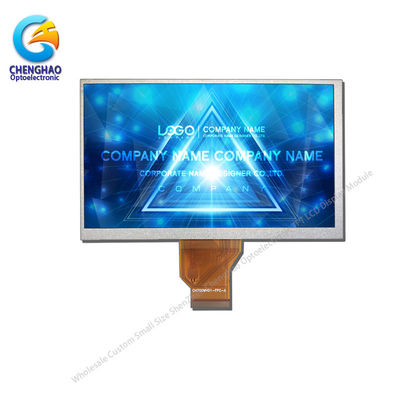 7 en 50 Pin 250cd/m2 800x480 Rgb Tft Lcd Monitor CH700WV01 Para automóvil