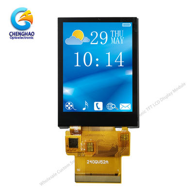 IPS 280cd/m2 Módulo de visualización de LCD negativo 240x320 Panel de LCD de matriz de puntos