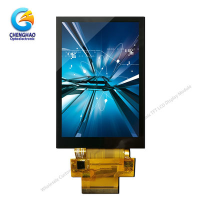 3Módulo de pantalla LCD TFT con pantalla táctil de capacidad industrial de.5